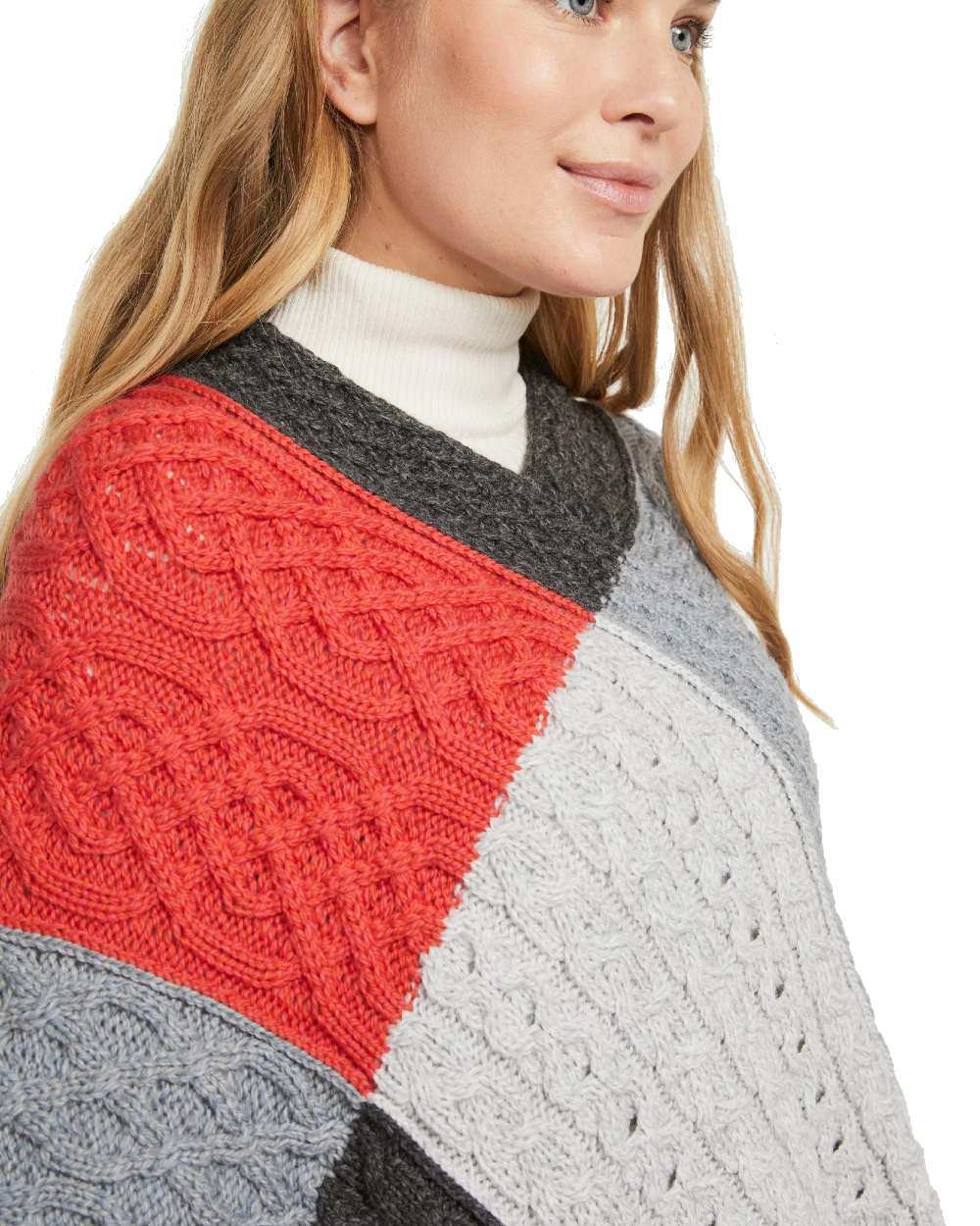 Aran Salthill Poncho - Image 9