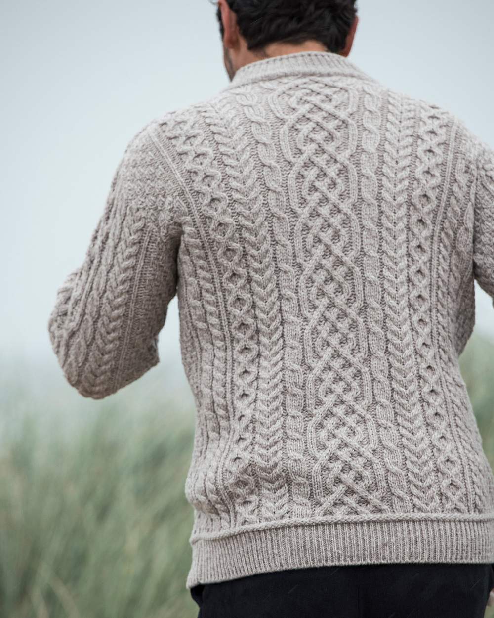 Aran Supersoft Merino 1/2 Zip Jumper - Image 3