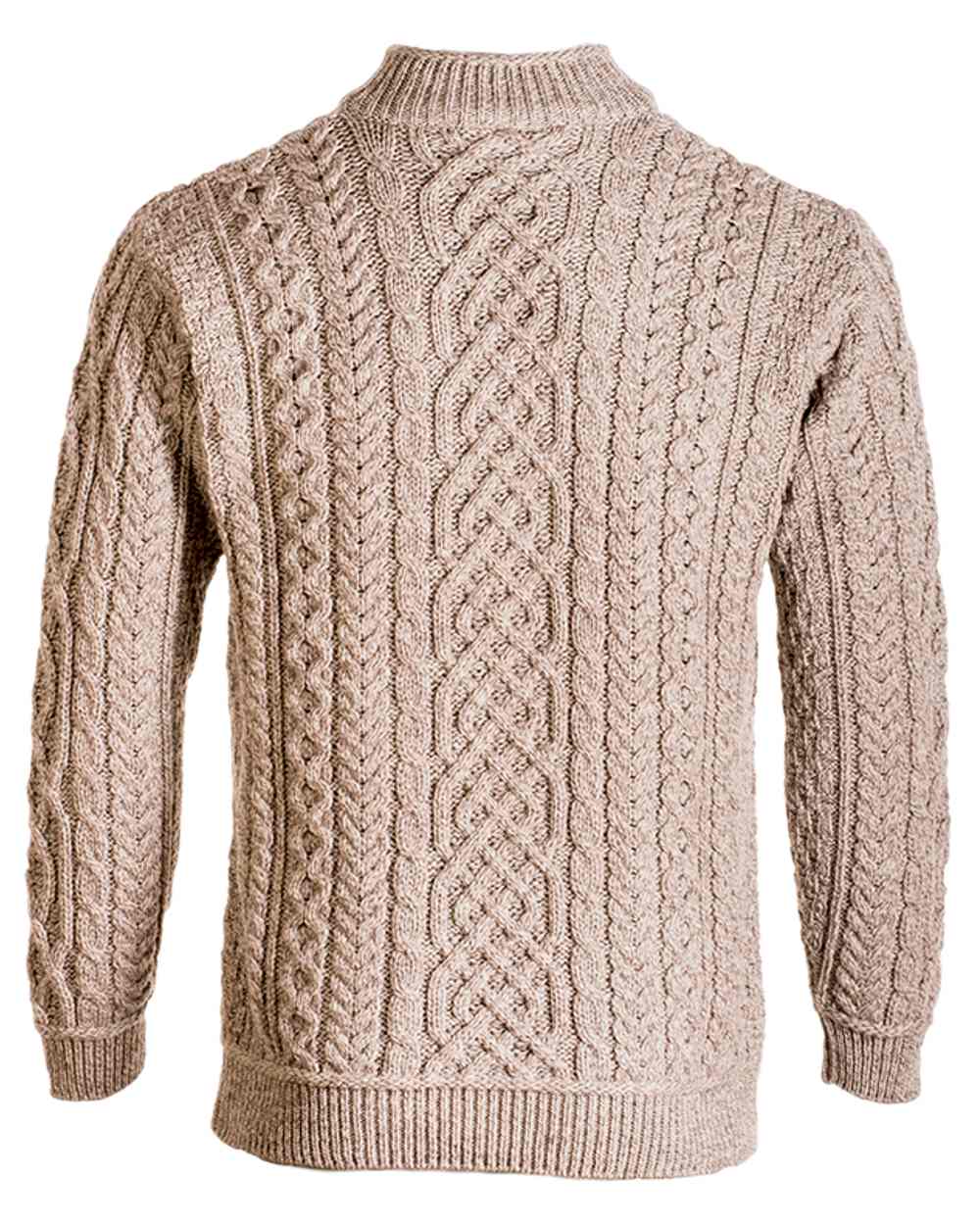Aran Supersoft Merino 1/2 Zip Jumper - Image 8