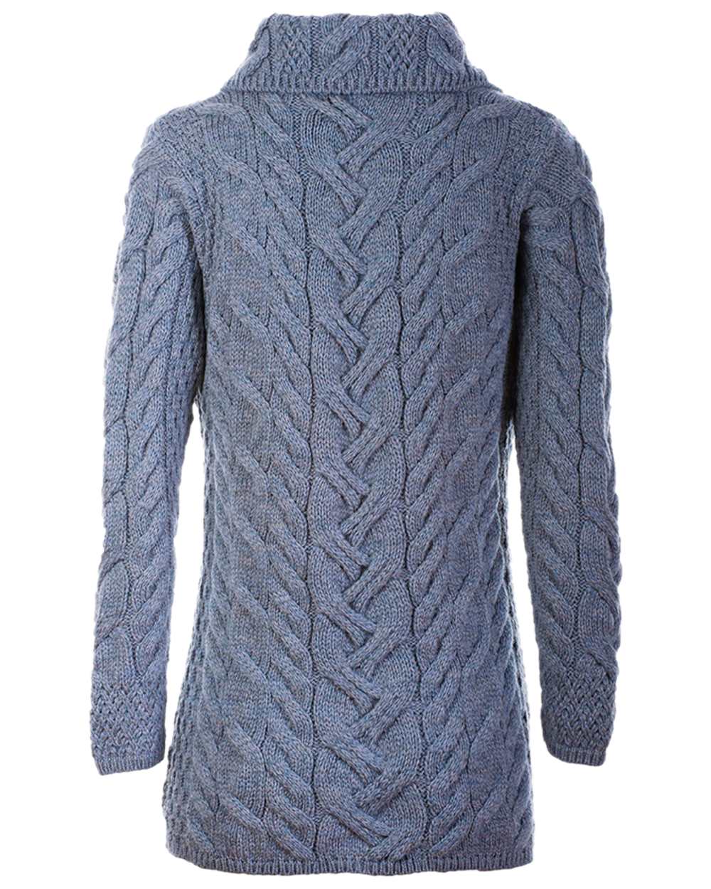 Aran Supersoft Merino Wool Long Cardigan - Image 9