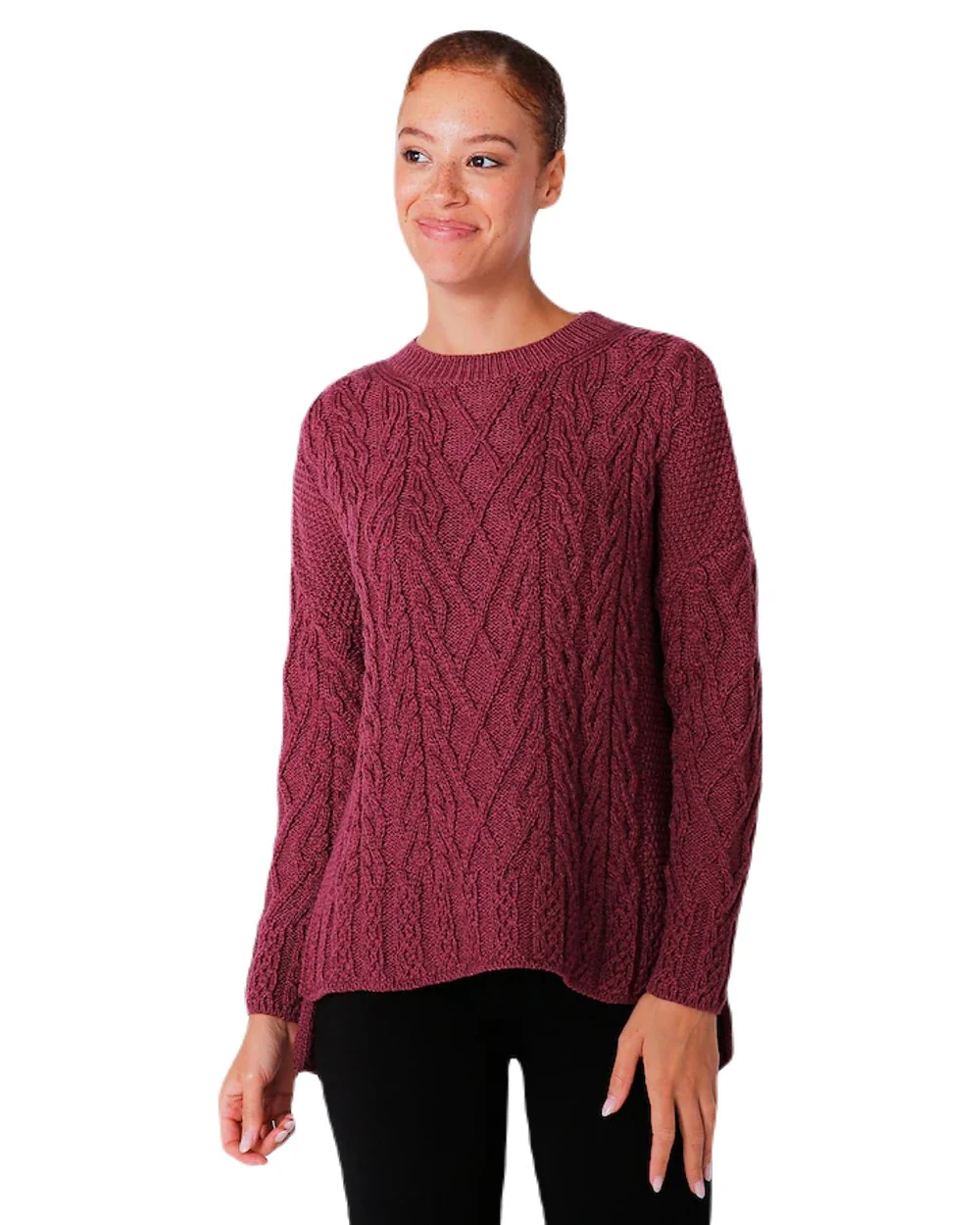 Aran Vented Box Sweater - Image 5