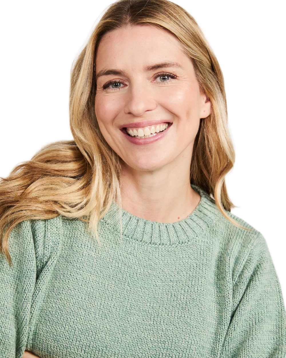 Aran Womens Aoife Supersoft Crewneck Sweater - Image 13