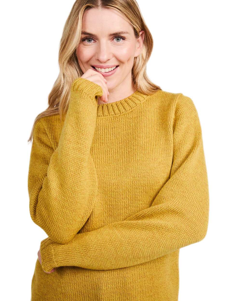 Aran Womens Aoife Supersoft Crewneck Sweater - Image 20
