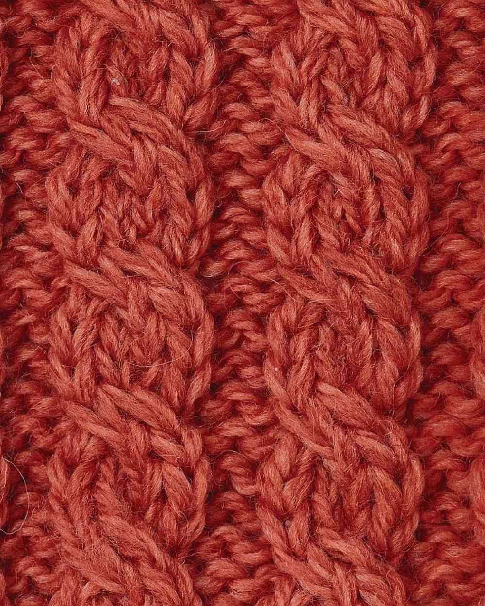 Aran Womens Ballina Buttoned Loop Scarf - Image 35