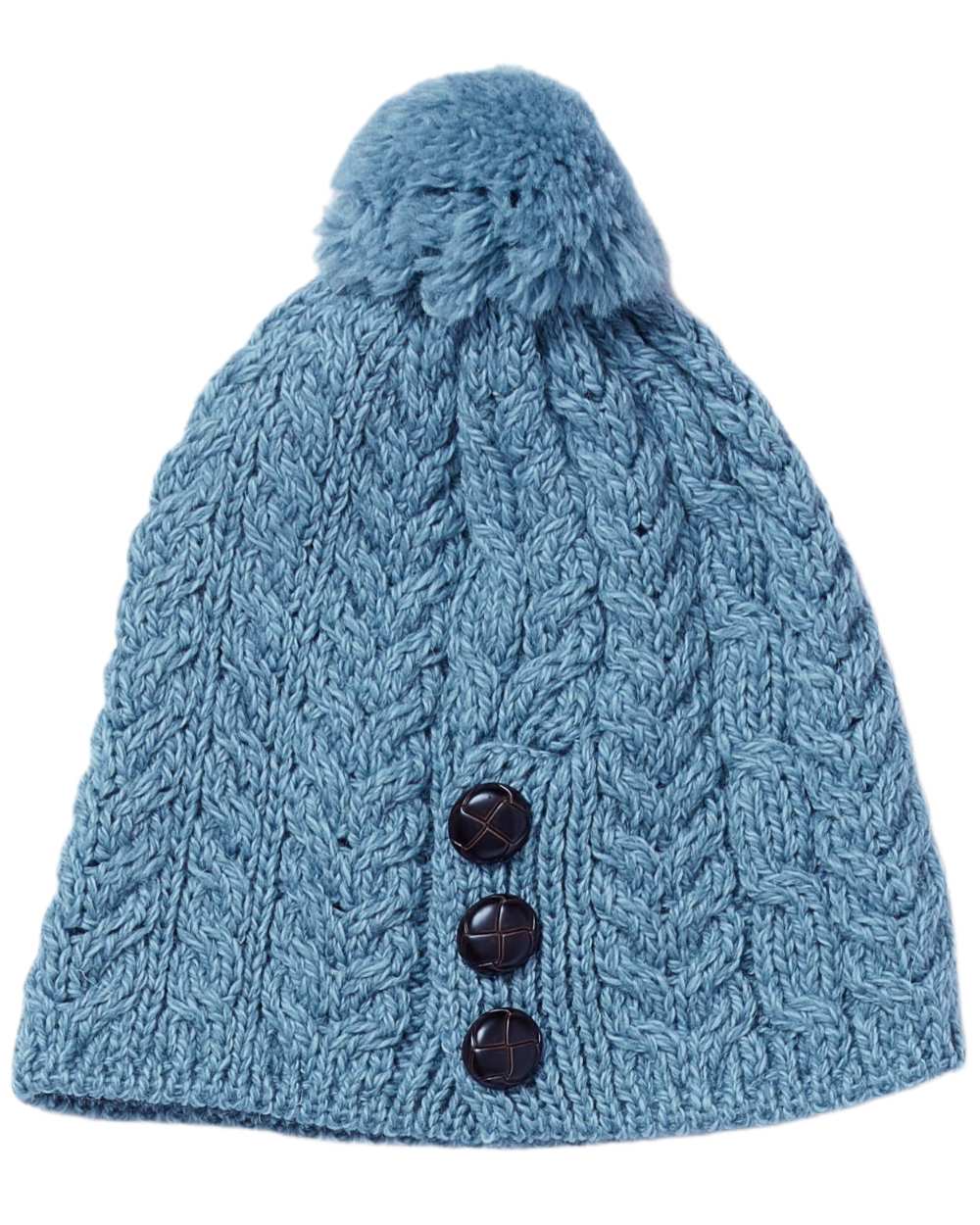 Aran Womens Cong Hat With Pom Pom - Image 13