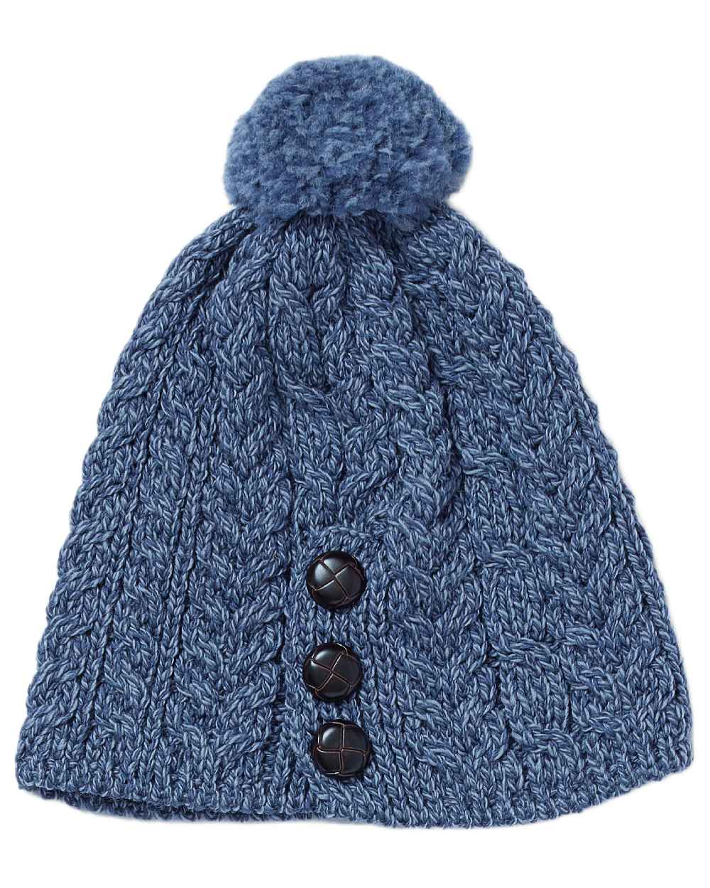 Aran Womens Cong Hat With Pom Pom - Image 28