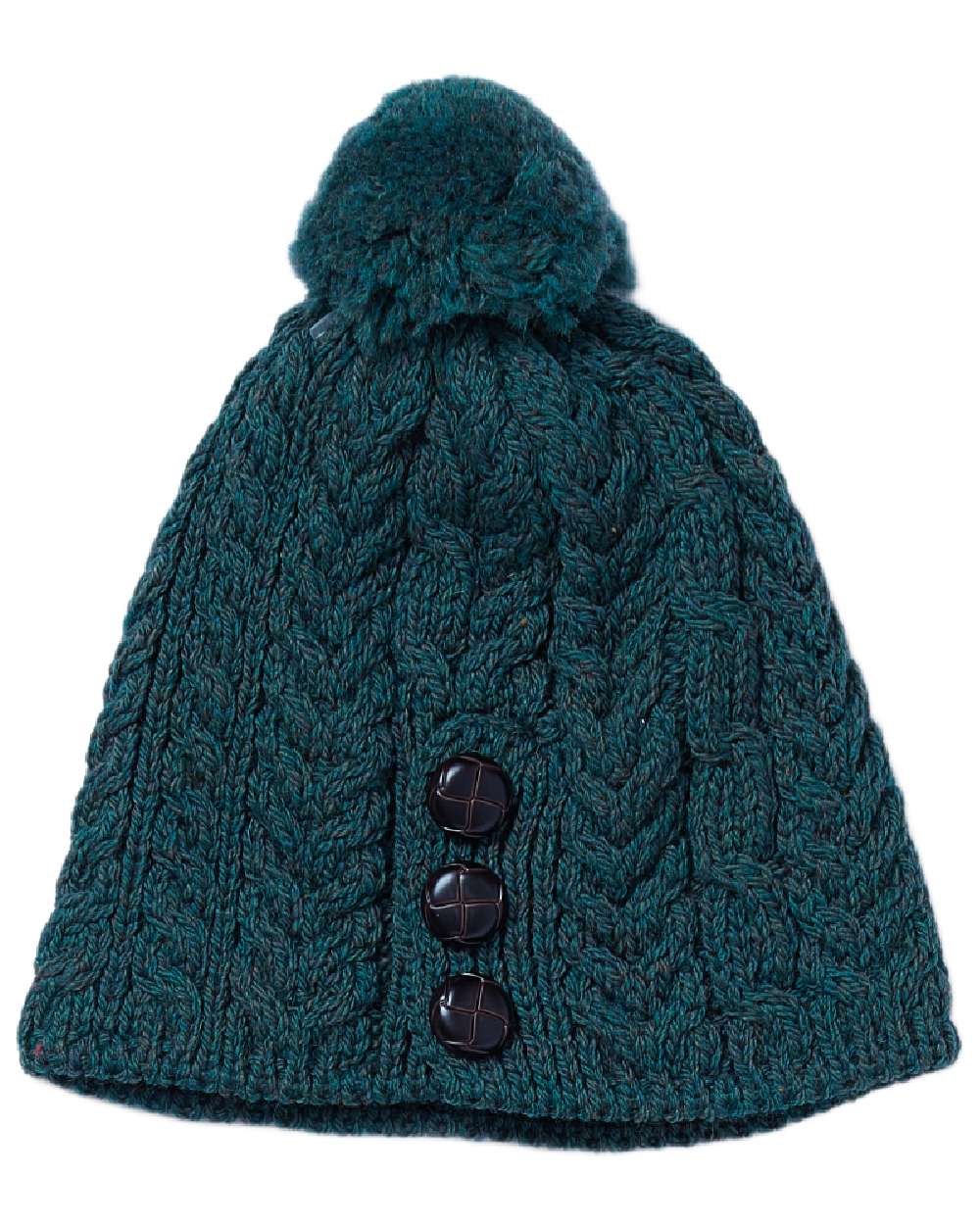 Aran Womens Cong Hat With Pom Pom - Image 32