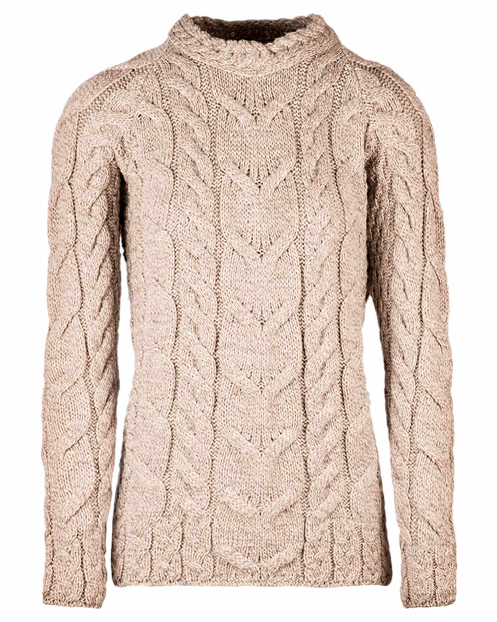 Aran Womens Listowel Cabled Sweater - Image 14