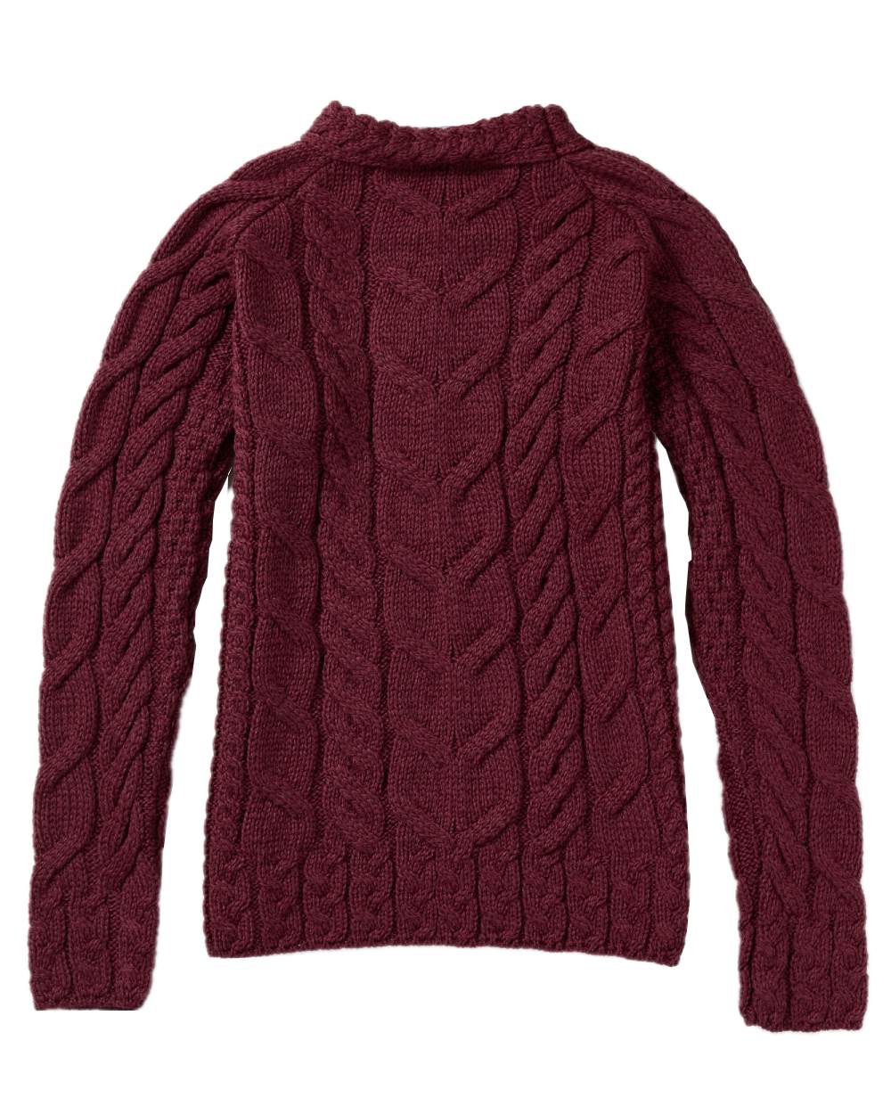 Aran Womens Listowel Cabled Sweater - Image 28