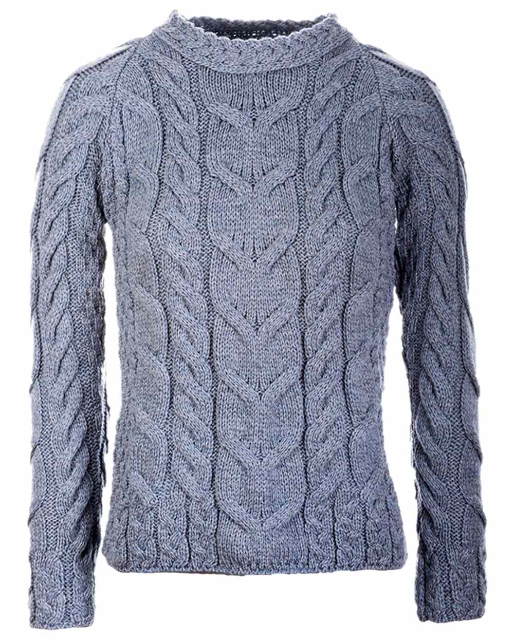 Aran Womens Listowel Cabled Sweater - Image 9