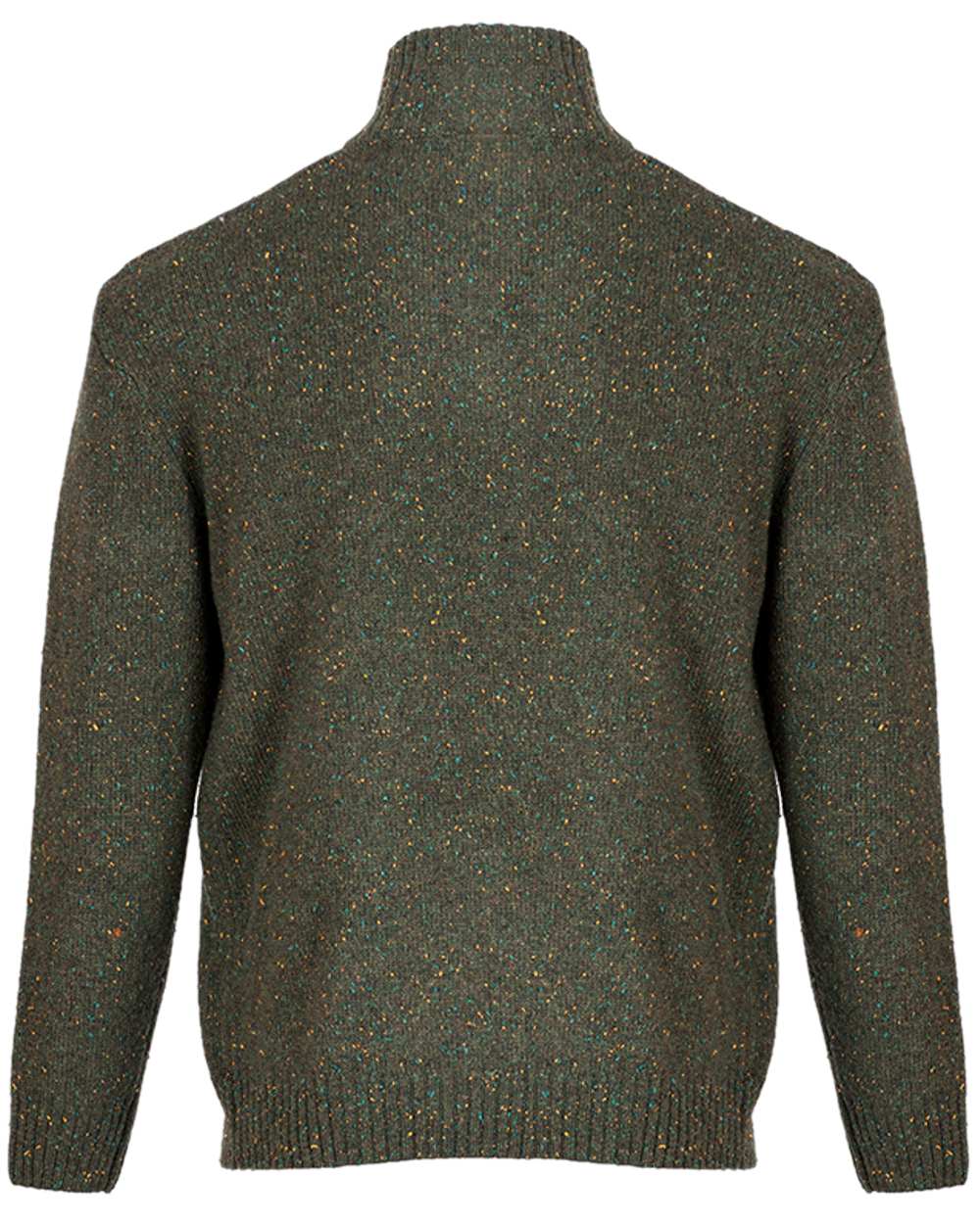 Aran Wool Zip Neck Sweater - Image 29