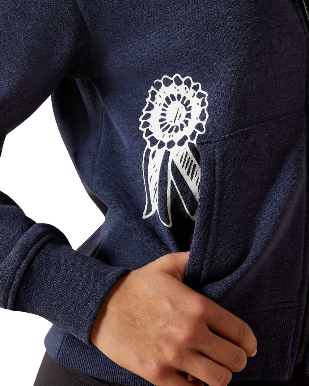 Ariat Childrens Spiffy Full Zip Sweatshirt - Image 10