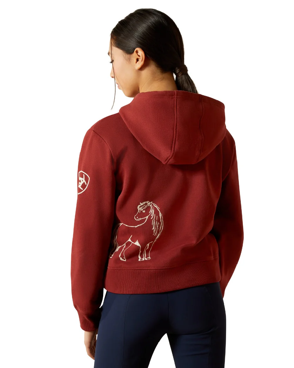 Ariat Childrens Spiffy Full Zip Sweatshirt - Image 2