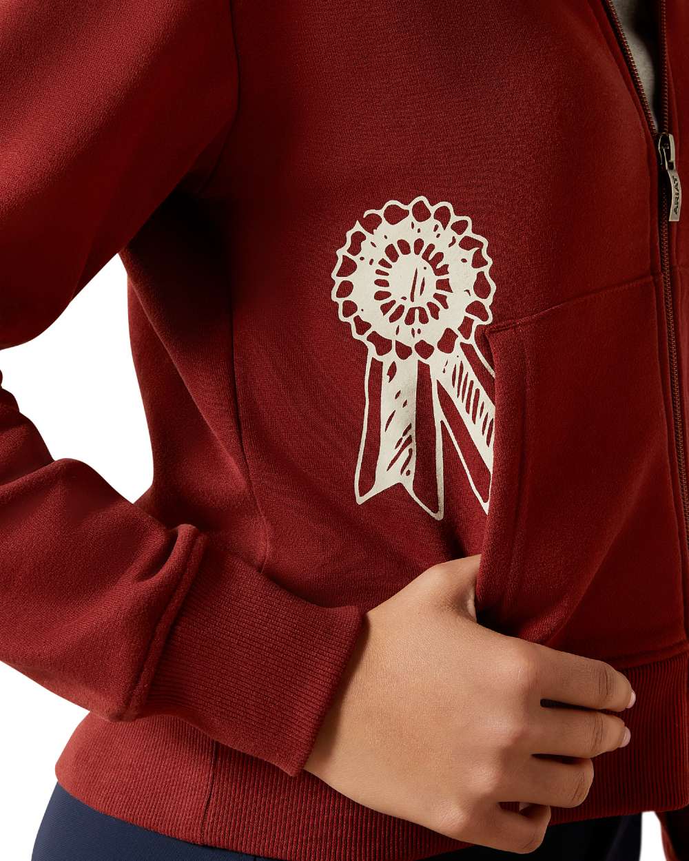 Ariat Childrens Spiffy Full Zip Sweatshirt - Image 5