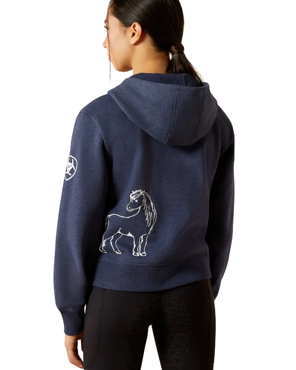 Ariat Childrens Spiffy Full Zip Sweatshirt - Image 7