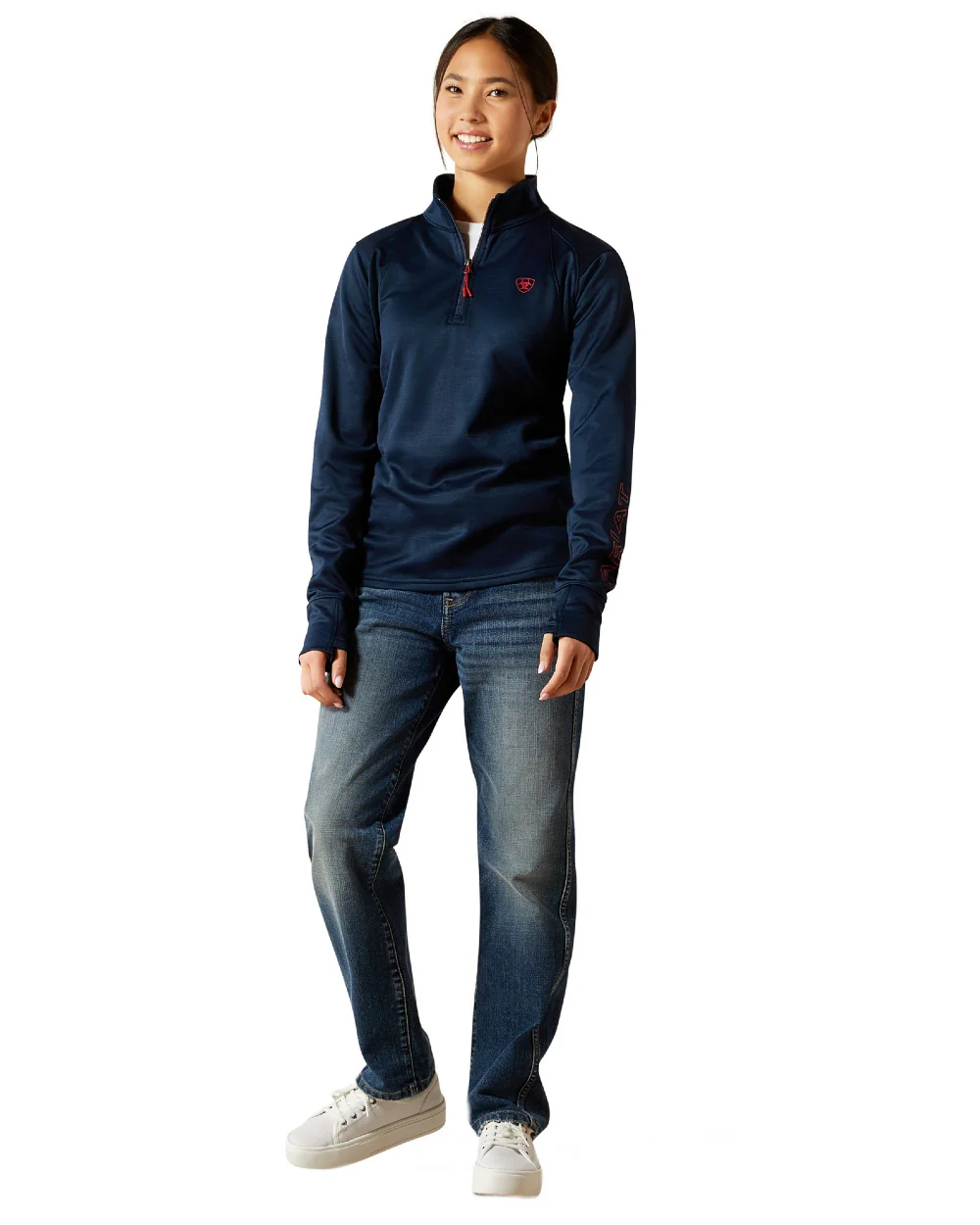 Ariat Childrens Team EQ Half Zip Pullover - Image 5