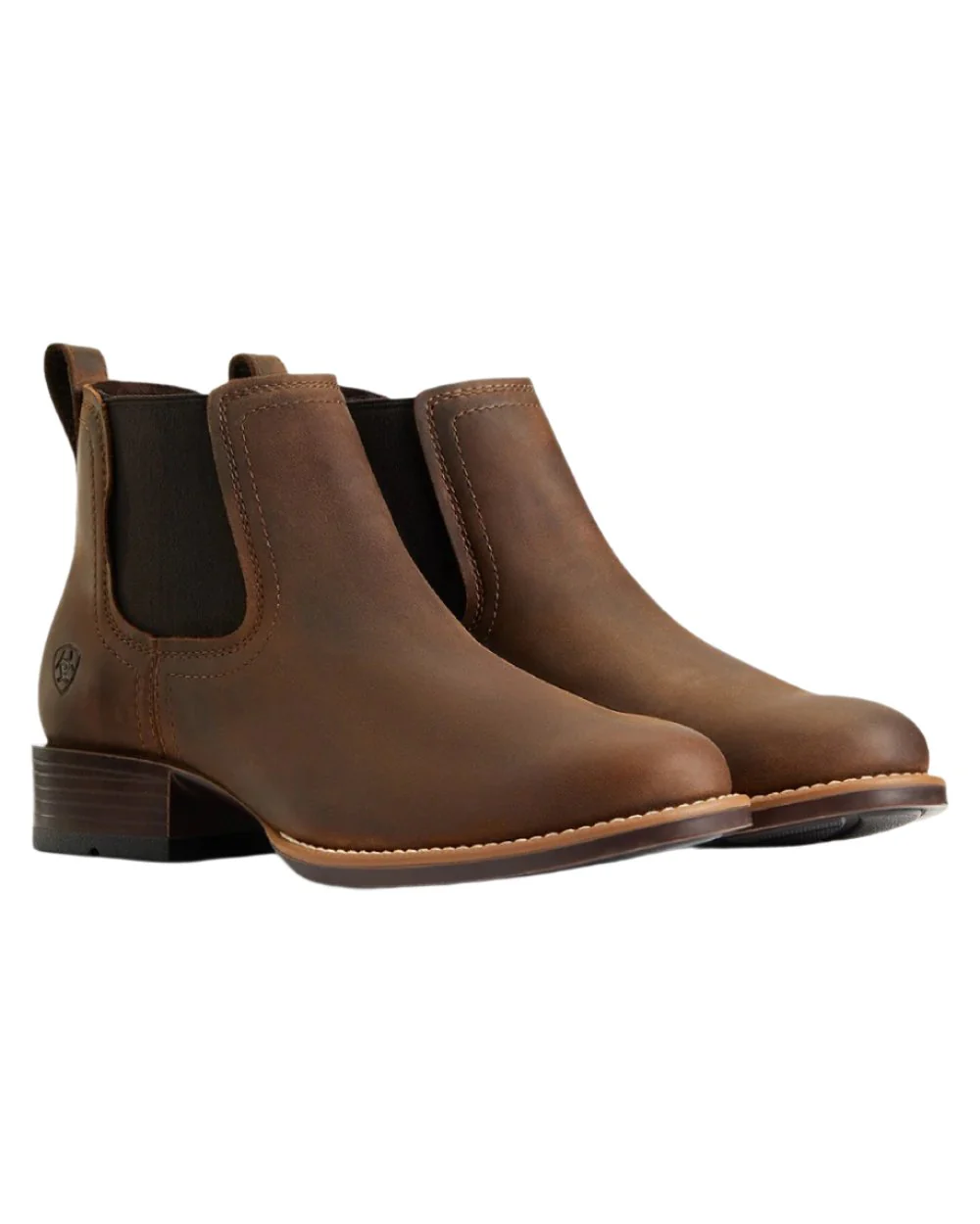 Ariat Mens Booker Ultra Round Toe Western Boots - Image 3