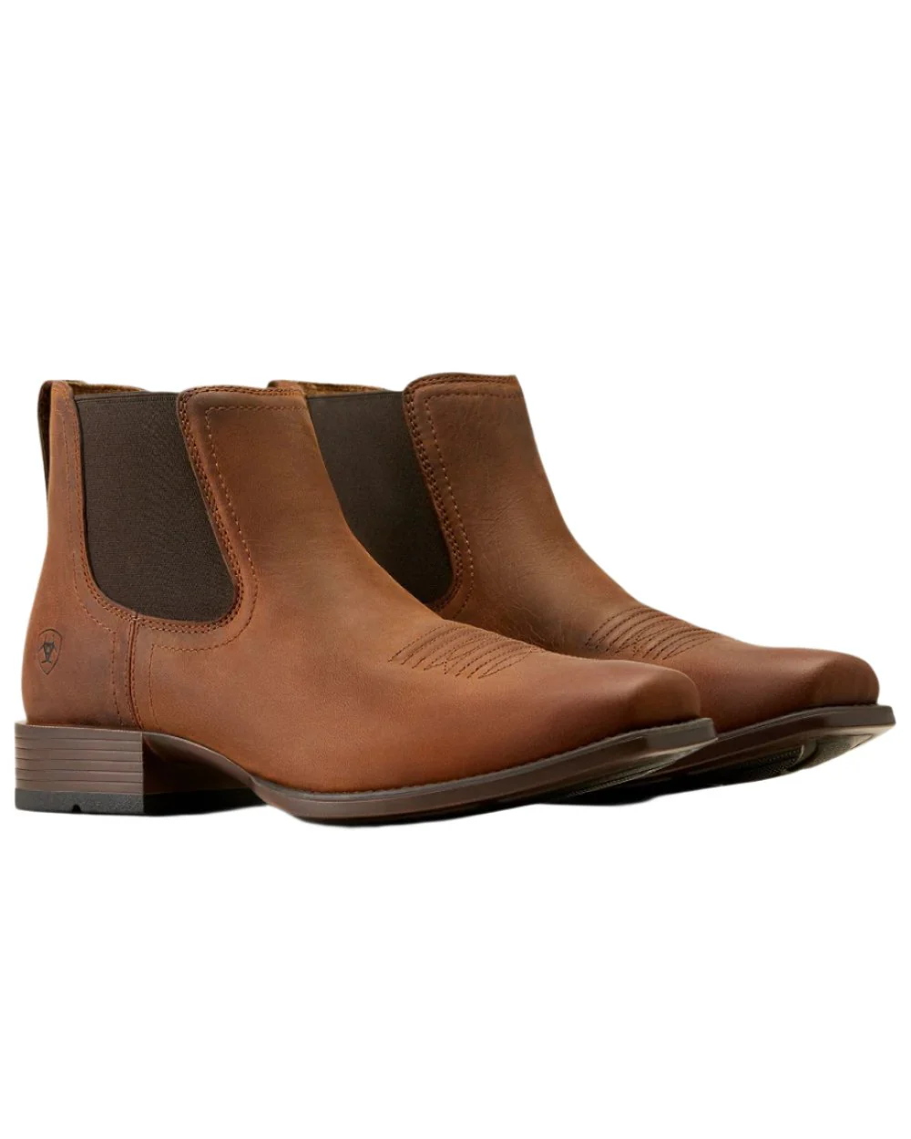 Ariat Mens Booker Ultra Square Toe Western Boots - Image 6