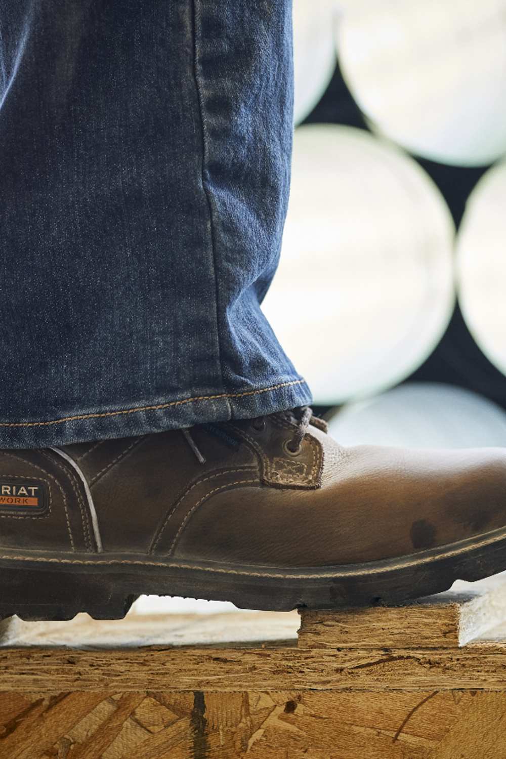 Ariat Groundbreaker Men's 6" Waterproof Work Boots - Image 6