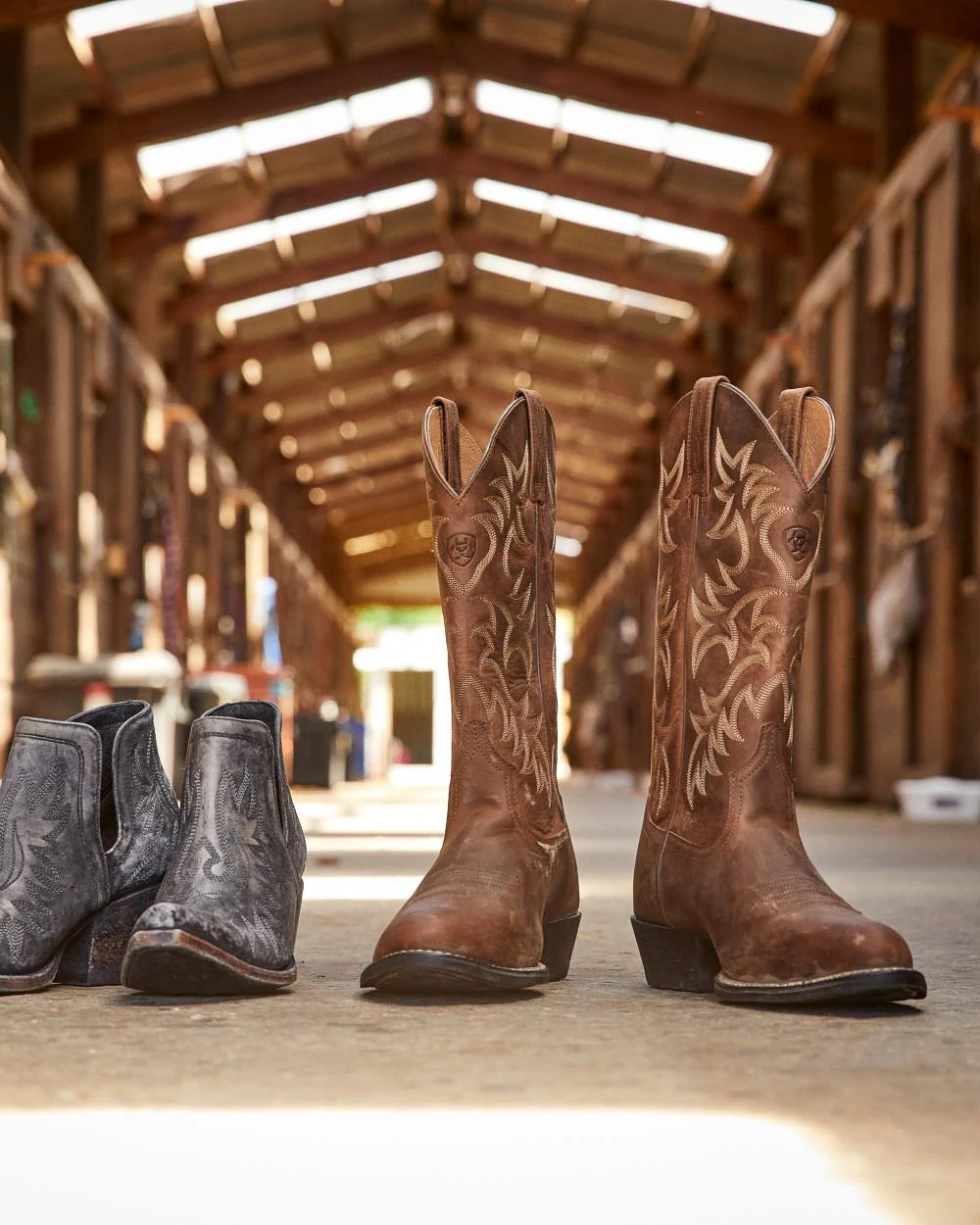 Ariat Mens Heritage R Toe Western Boots - Image 3