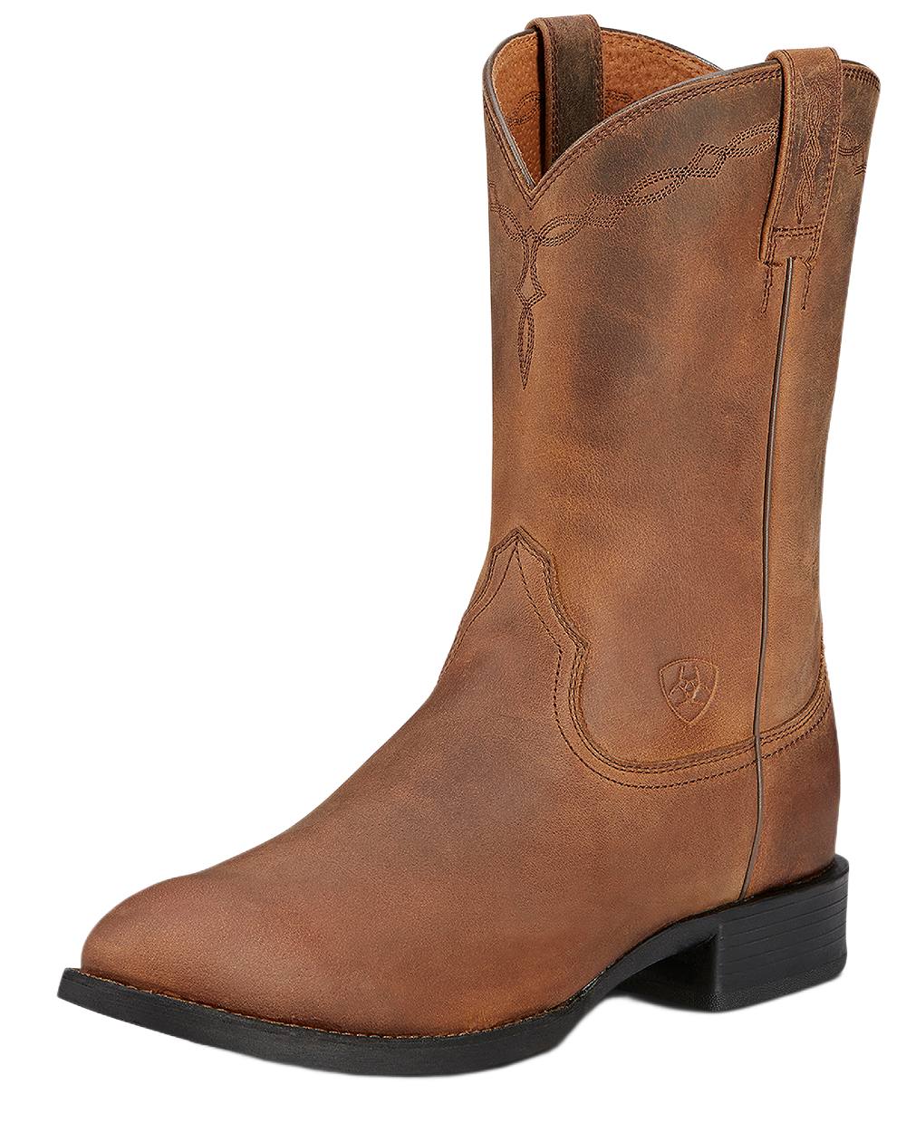 Ariat Mens Heritage Roper Cowboy Boots - Image 2