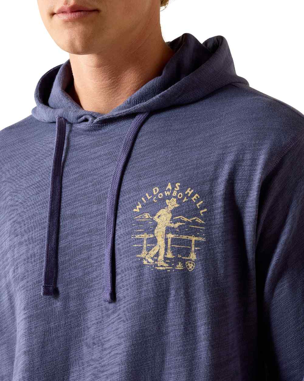 Ariat Mens Lightweight Retro Hoodie - Image 5