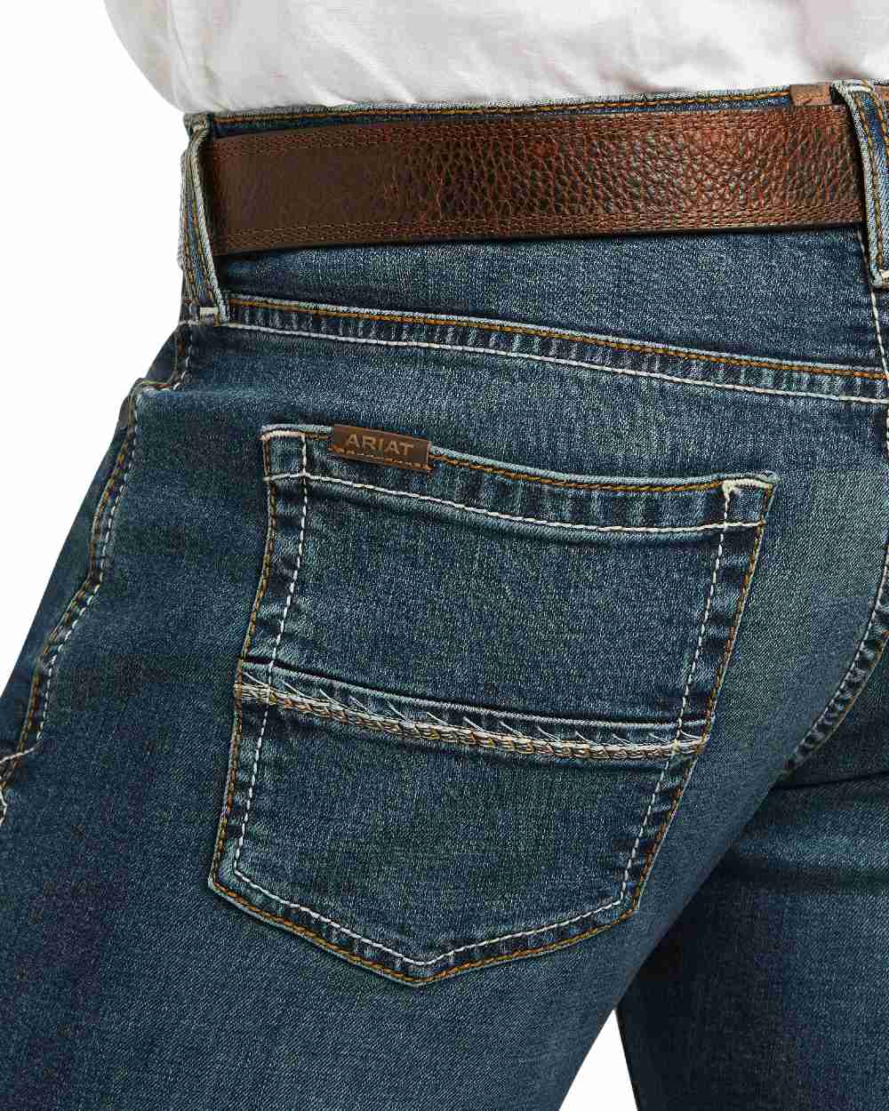 Ariat Mens M8 Modern Tekstretch Sebastian Slim Leg Jeans - Image 4