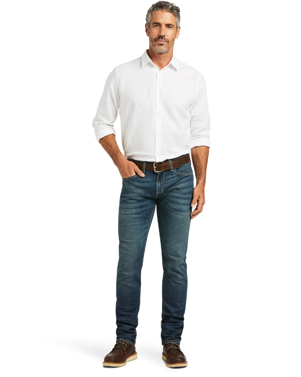 Ariat Mens M8 Modern Tekstretch Sebastian Slim Leg Jeans - Image 5