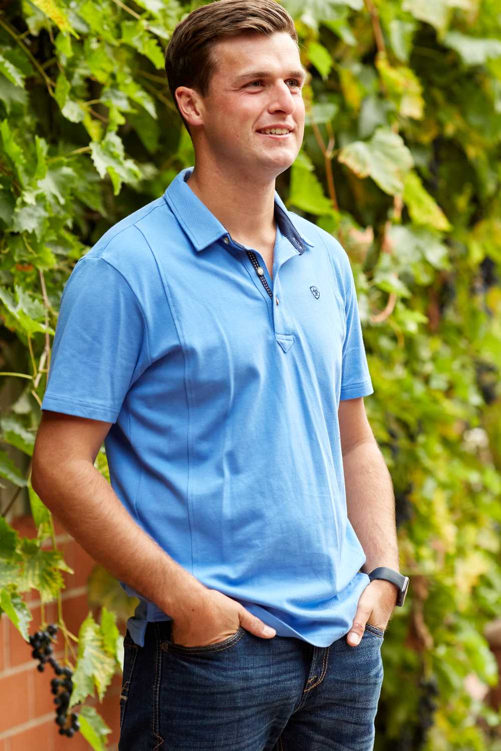 Ariat Mens Medal Polo Shirt - Image 10