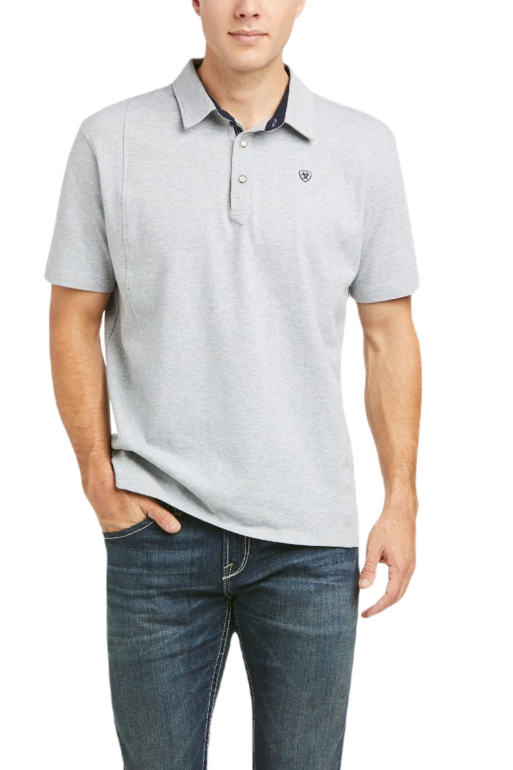 Ariat Mens Medal Polo Shirt - Image 4