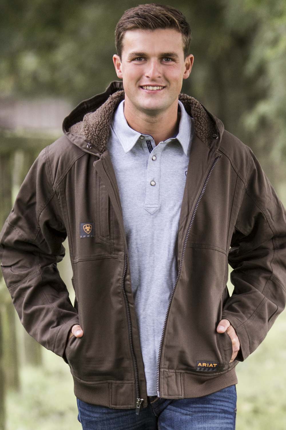 Ariat Mens Medal Polo Shirt - Image 5