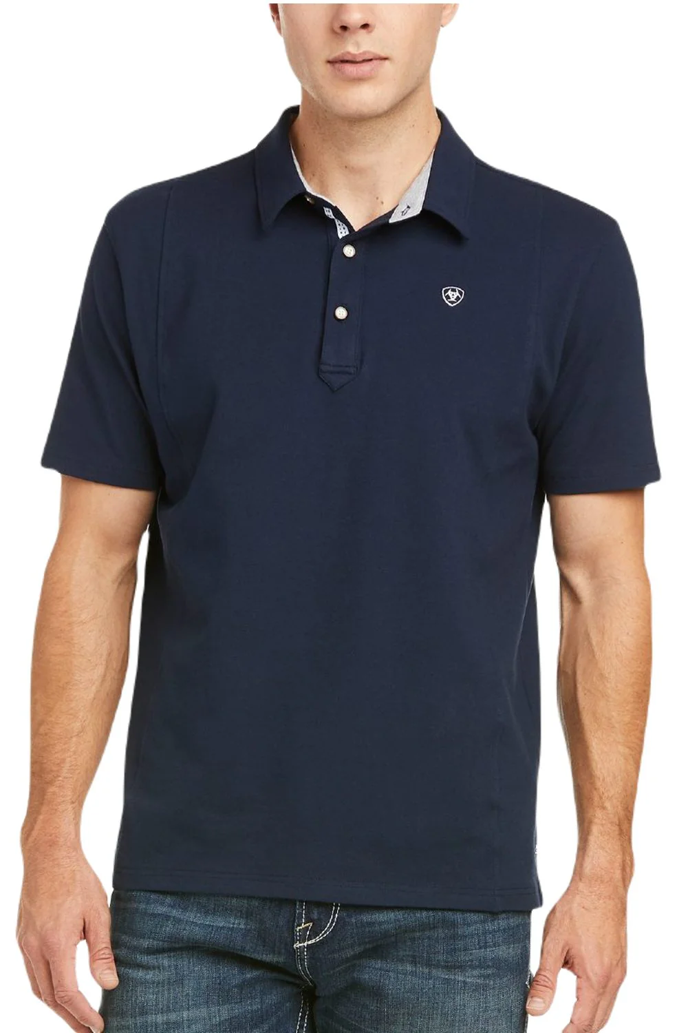 Ariat Mens Medal Polo Shirt - Image 7