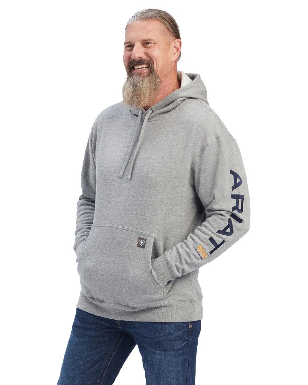 Ariat Mens Rebar Graphic Hoodie - Image 10