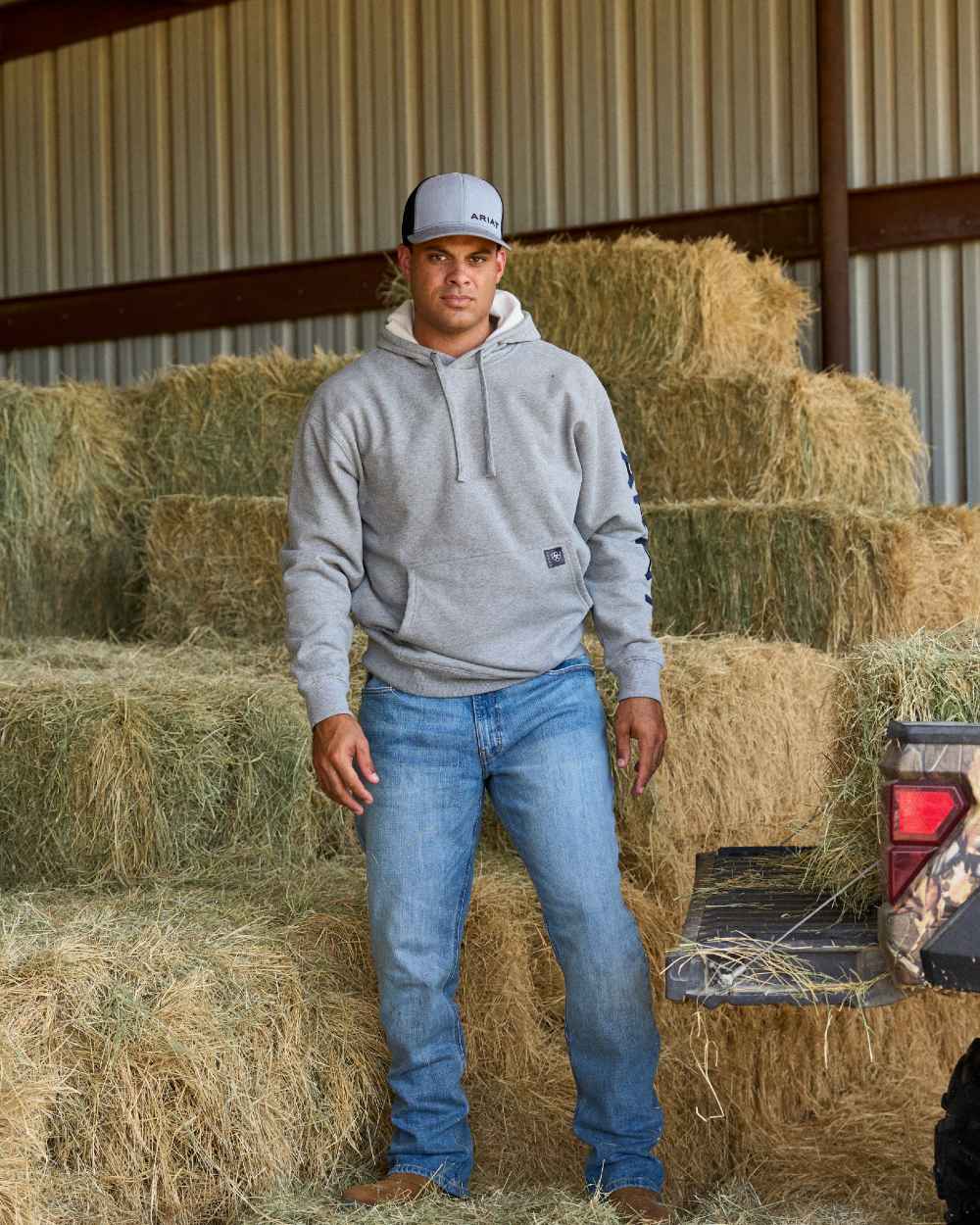 Ariat Mens Rebar Graphic Hoodie - Image 13