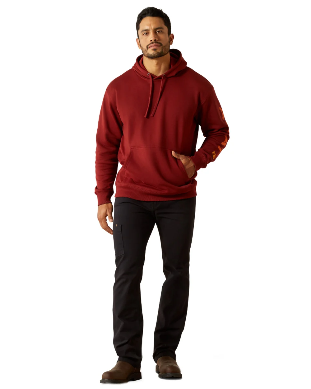 Ariat Mens Rebar Graphic Hoodie - Image 6