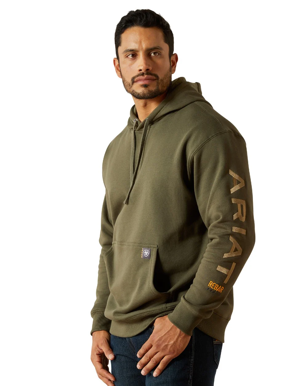 Ariat Mens Rebar Graphic Hoodie Clearance - Image 3