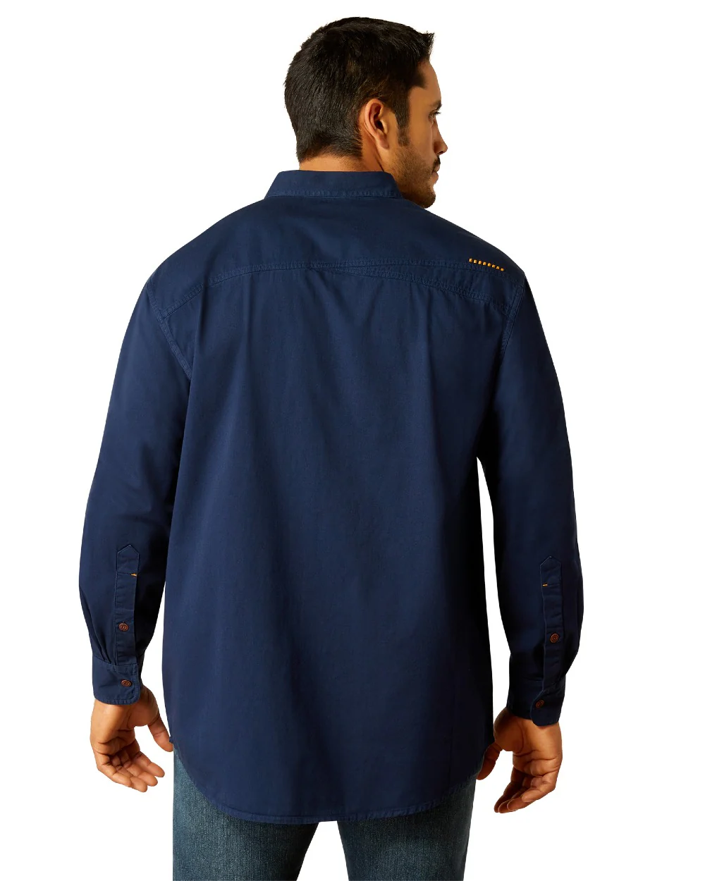 Ariat Mens Rebar Washed Twill Work Shirt - Image 10
