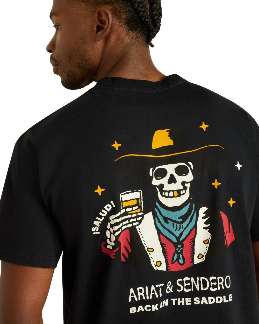 Ariat Mens Sendero When Life Gives You Agaves T-Shirt - Image 4