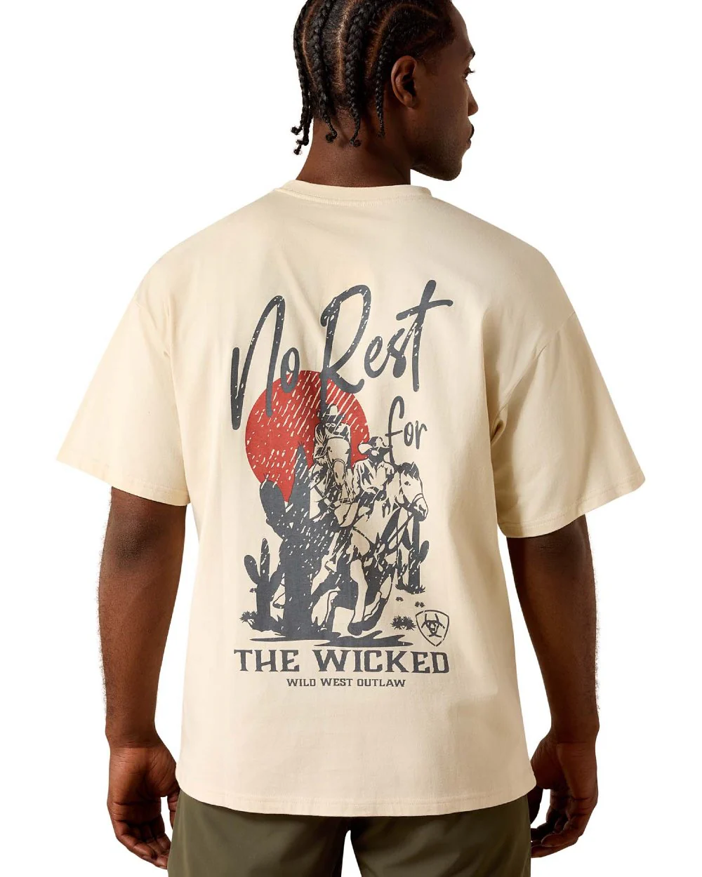 Ariat Mens The Wicked Boxy T-Shirt - Image 2