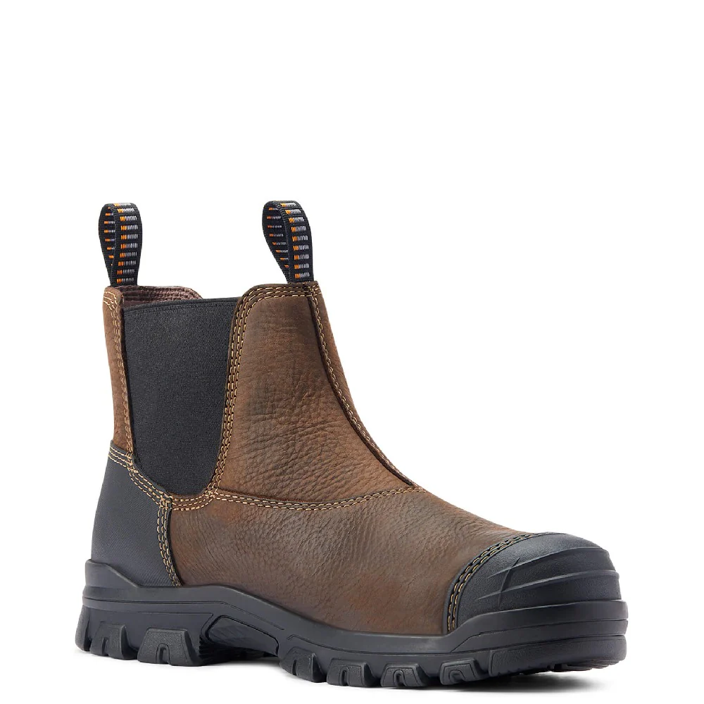 Ariat Mens Treadfast Chelsea Waterproof Steel Toe Work Boots - Image 5