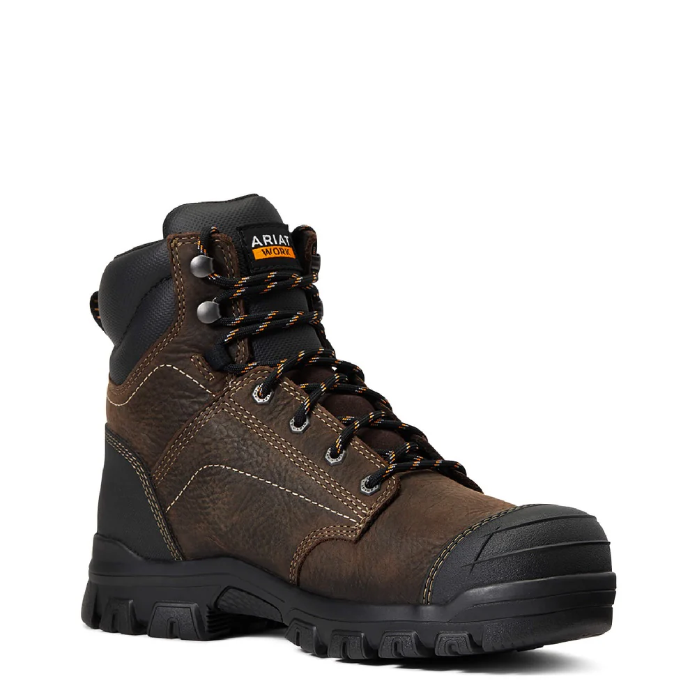 Ariat Mens Treadfast Waterproof Steel Toe Work Boots - Image 2