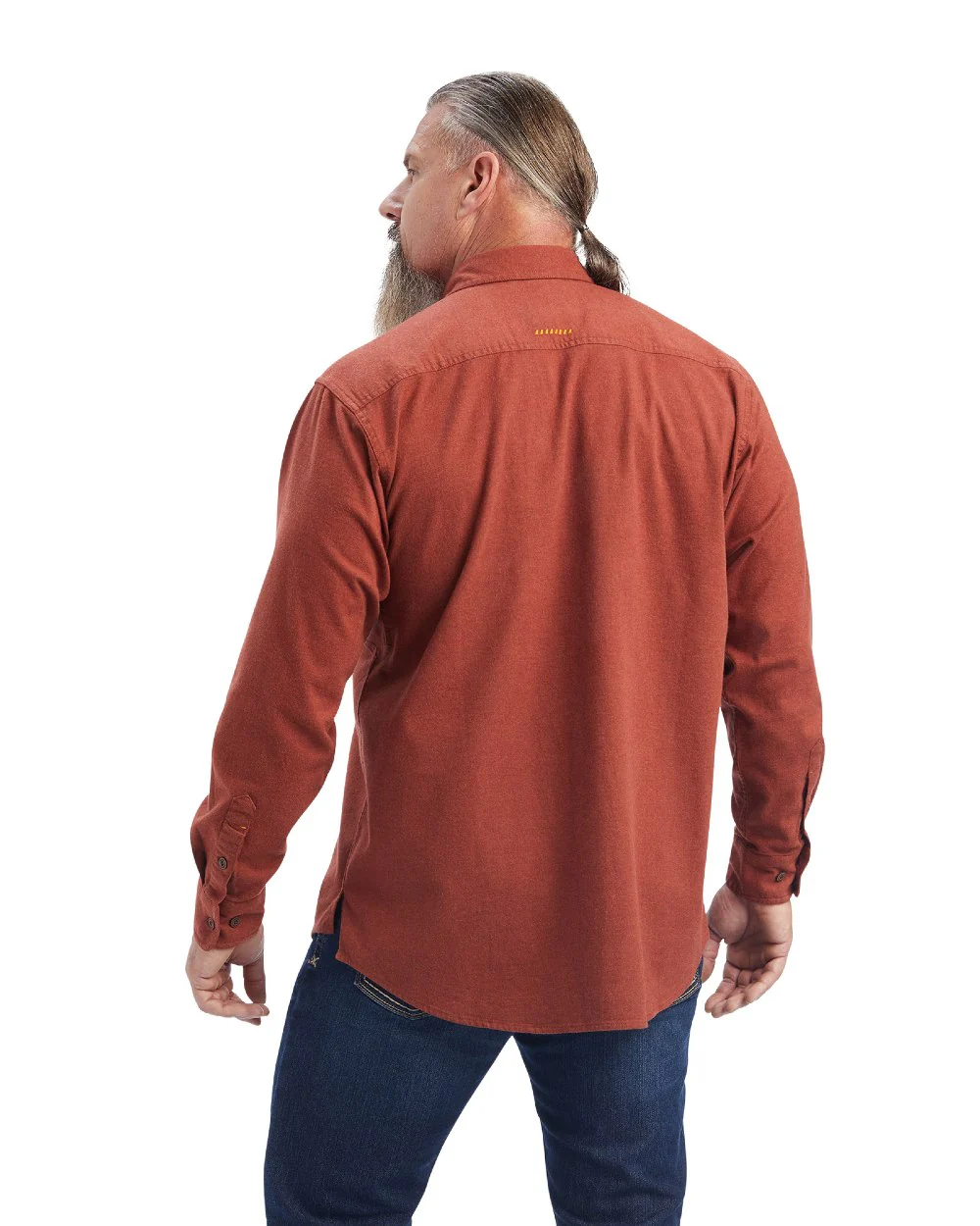 Ariat Rebar Flannel Durastretch Work Shirt - Image 10