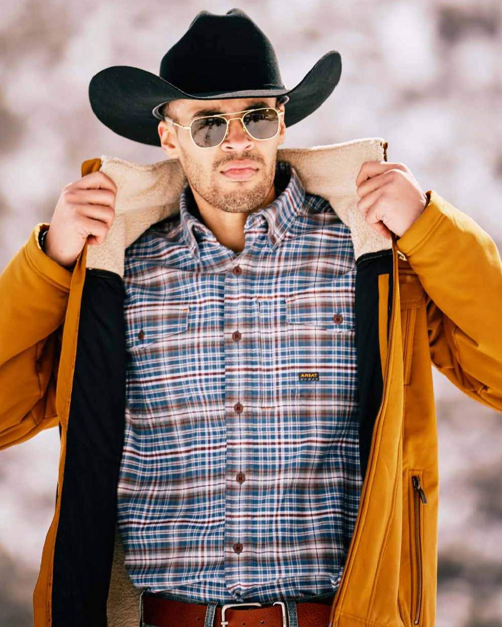Ariat Rebar Flannel Durastretch Work Shirt - Image 13