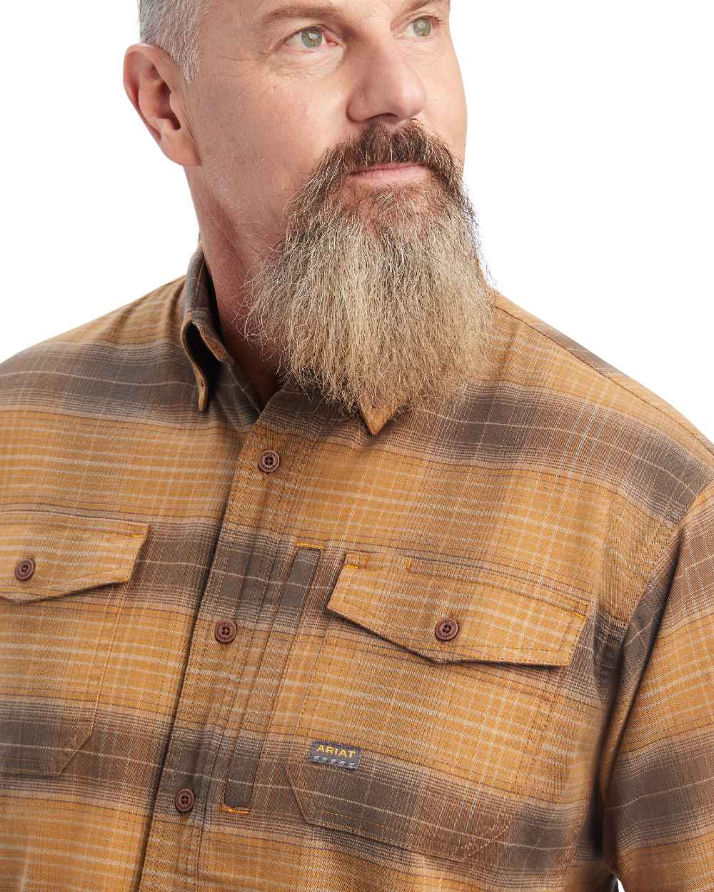 Ariat Rebar Flannel Durastretch Work Shirt - Image 18