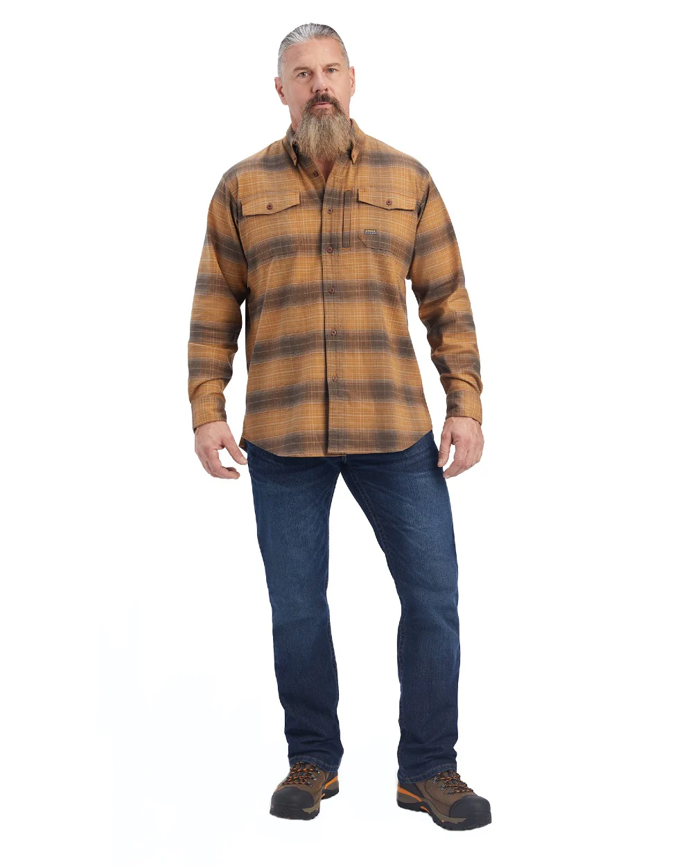 Ariat Rebar Flannel Durastretch Work Shirt - Image 20