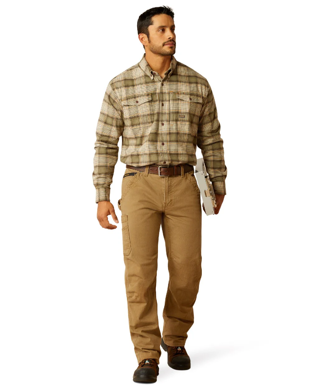 Ariat Rebar Flannel Durastretch Work Shirt - Image 21