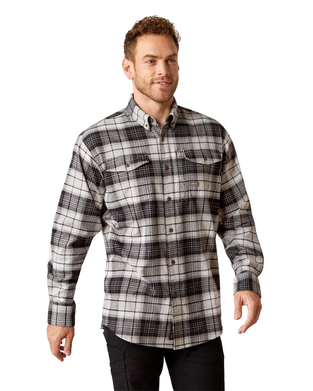 Ariat Rebar Flannel Durastretch Work Shirt - Image 28