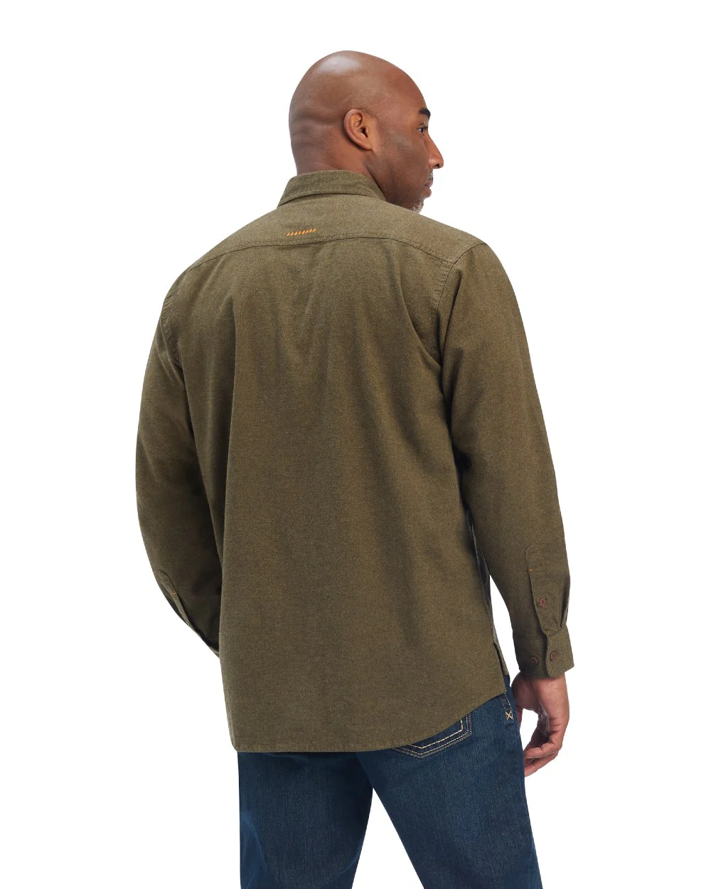 Ariat Rebar Flannel Durastretch Work Shirt - Image 6