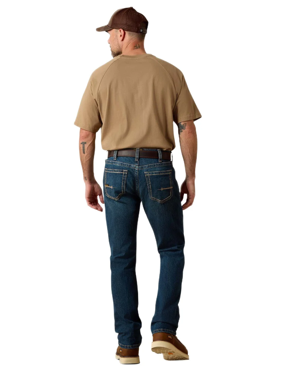 Ariat Rebar M7 Slim DuraStretch Edge Stackable Straight Jeans - Image 5