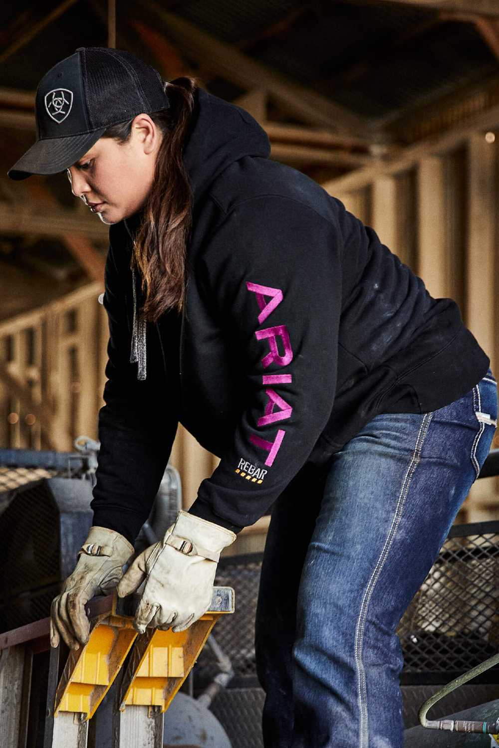 Ariat Rebar Womens Graphic Hoodie - Image 12